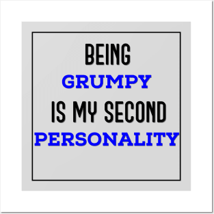 Grumpy Personality Posters and Art